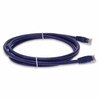 Add-On Addon 10Ft Rj-45 (Male) To Rj-45 (Male) Purple Cat6 Slim Clear Claw ADD-10FCAT6-PE